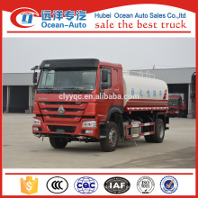 China Howo 15 CBM agua Sprinkle vehículo